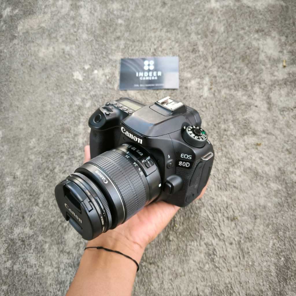 CANON EOS 80D BODY ONLY  BO MULUS SECOND NORMAL  ( GARANSI TOKO )  ✅ BUKAN 50D 70D 60D 7D 80D 90D