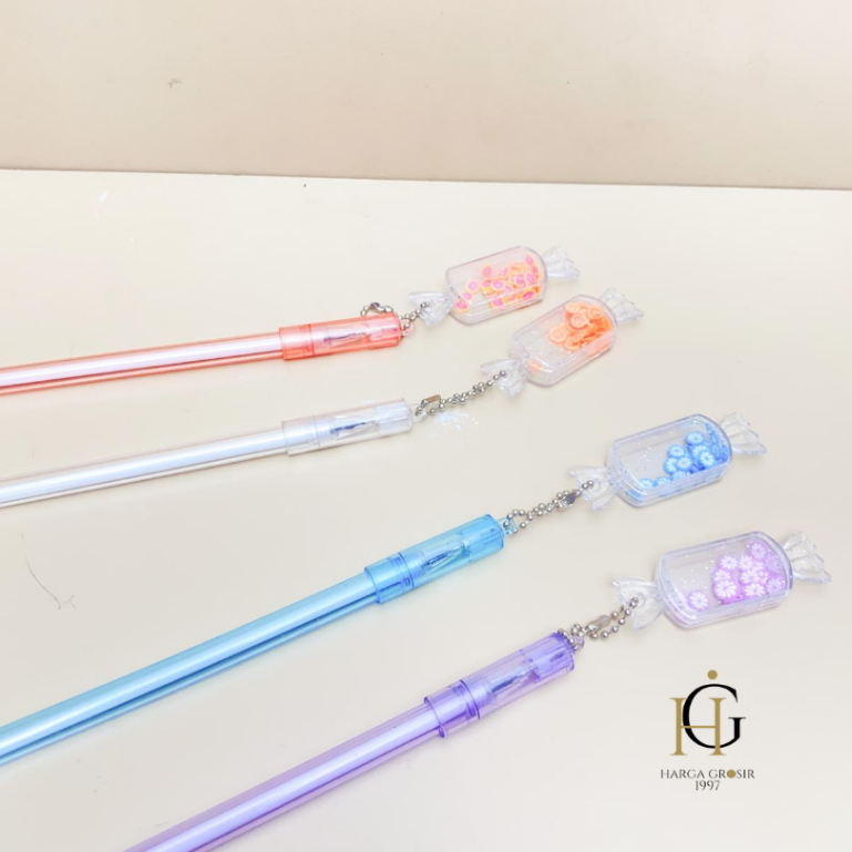 

Pulpen Gantungan Permen buah 1PCS Pulpen gantungan bentuk permen lucu manik / Pena pen gantung Candy fruits / pena pen gantung lucu / alat tulis sekolah unik / kado unik bisa cod