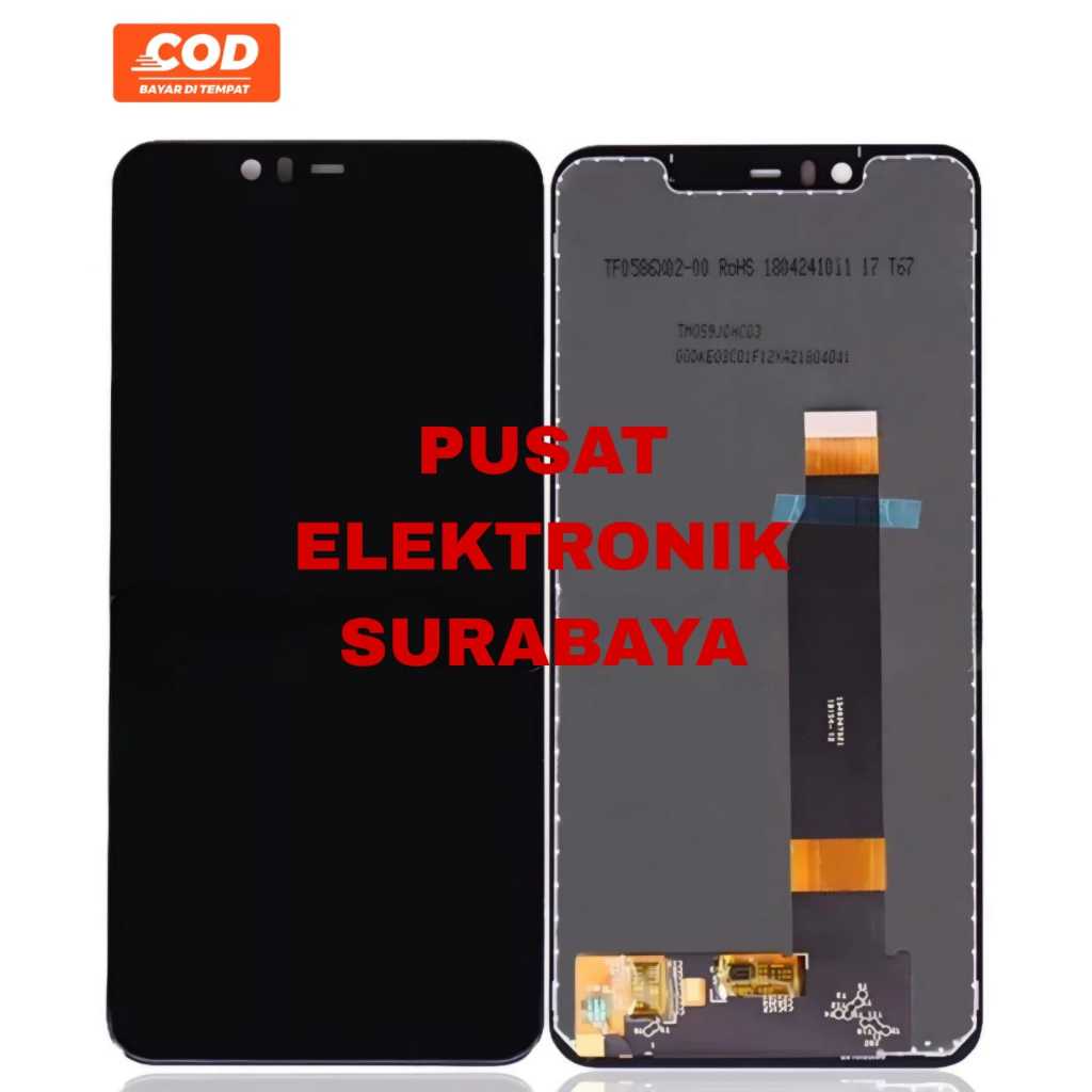LCD TOUCHSCREEN NOKIA X5 NOKIA 5.1 PLUS TA1105 - ORI MURAH BERGARANSI