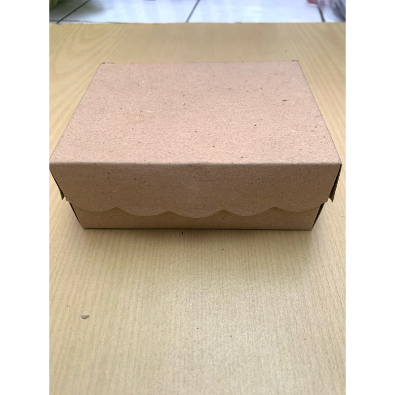 

Dus Snack Renda Kraft / Kardus Snack Ukuran 13x10x5,5 310 gsm