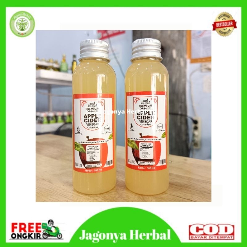 

SUUR LEMOEN CUKA APEL 100 ML | APPLE CIDER VINEGAR - PREMIUM CUKA APEL ORGANIK WITH THE MOTHER