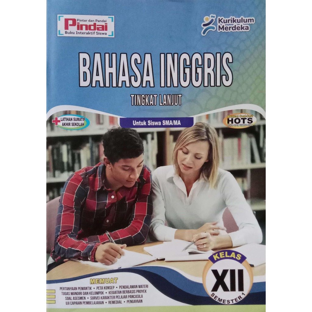 Buku LKS Bahasa Inggris Tingkat Lanjut Kelas 12 SMA/MA Semester 1 Kurikulum Merdeka