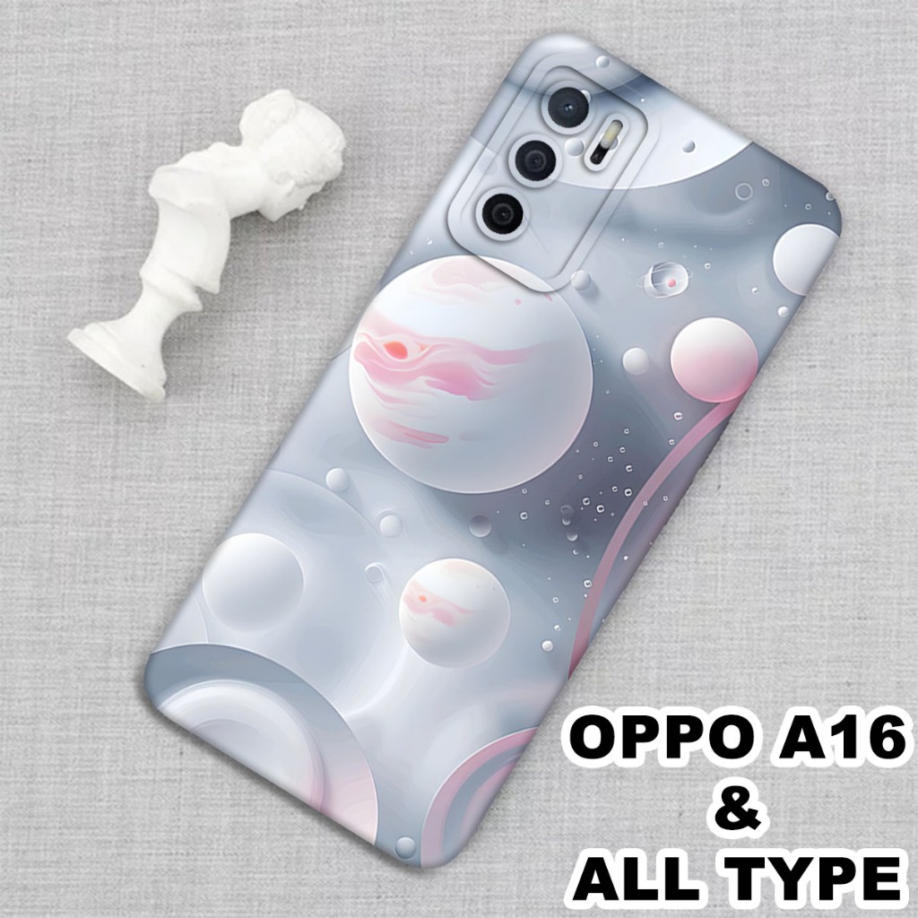 (GC14) Softcase karet Hp OPPO A16 | Case Abstrak | Case OPPO A16 Silikon Tpu Pro Camera | Kesing OPP