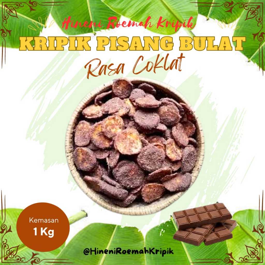 

PISANG COKLAT KOIN 500g & 1000g