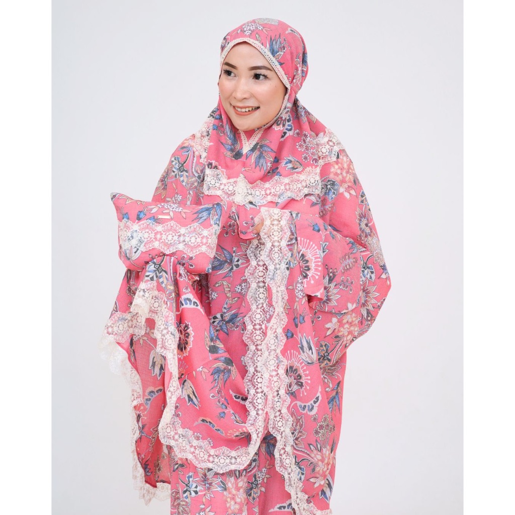 Kisa - Mukena Traveling Classic Silky Premium Maddie Series