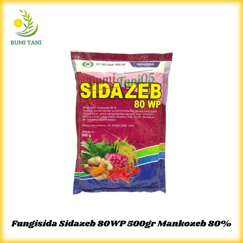 Fungisida Sidazeb 80WP 500gr Mankozeb 80%
