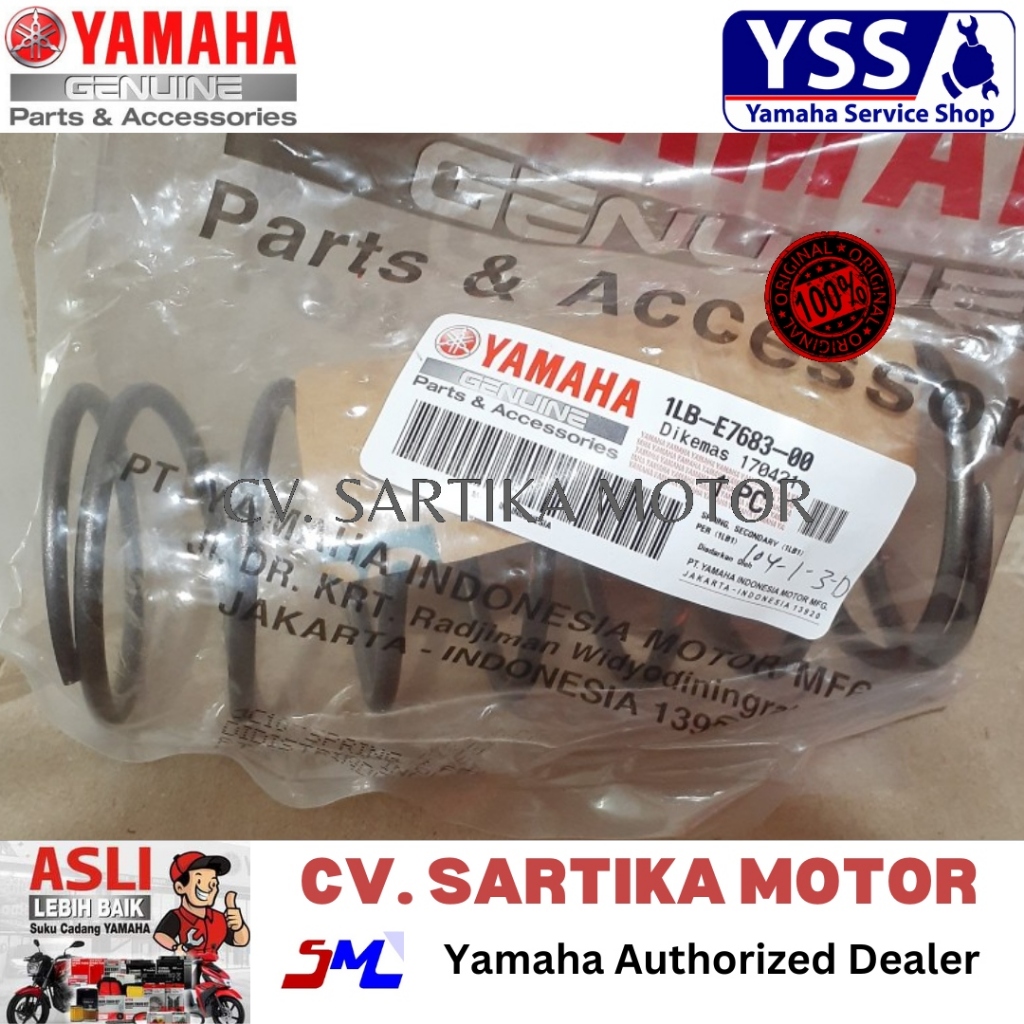 Per CVT Xeon Rc - Xeon GT / SPRING, SECONDARY (1LB1) / 1LB-E7683-00