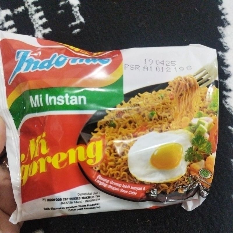 

Indomie goreng instan 85 gram