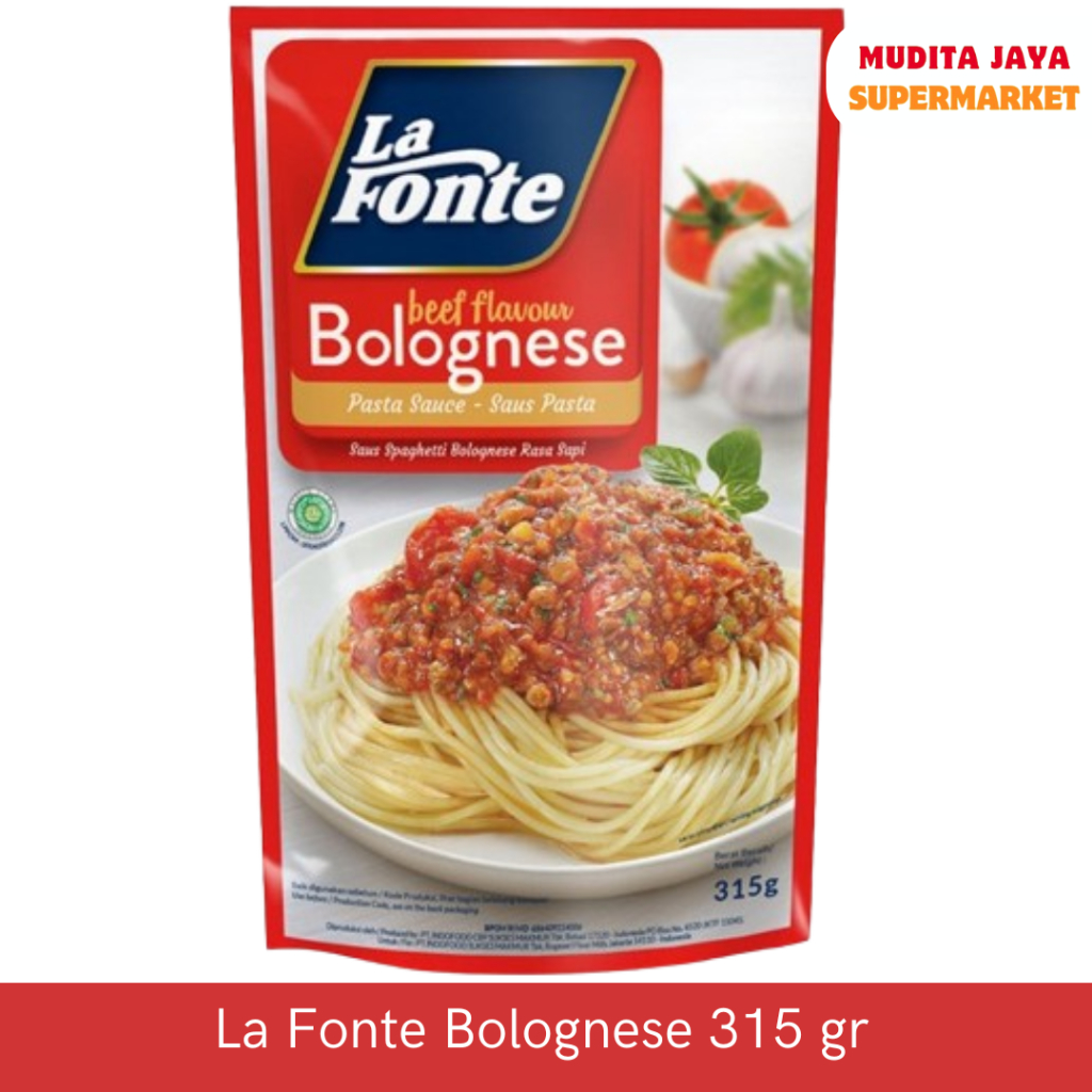 

La Fonte Bolognese Sauce 315 gr medam