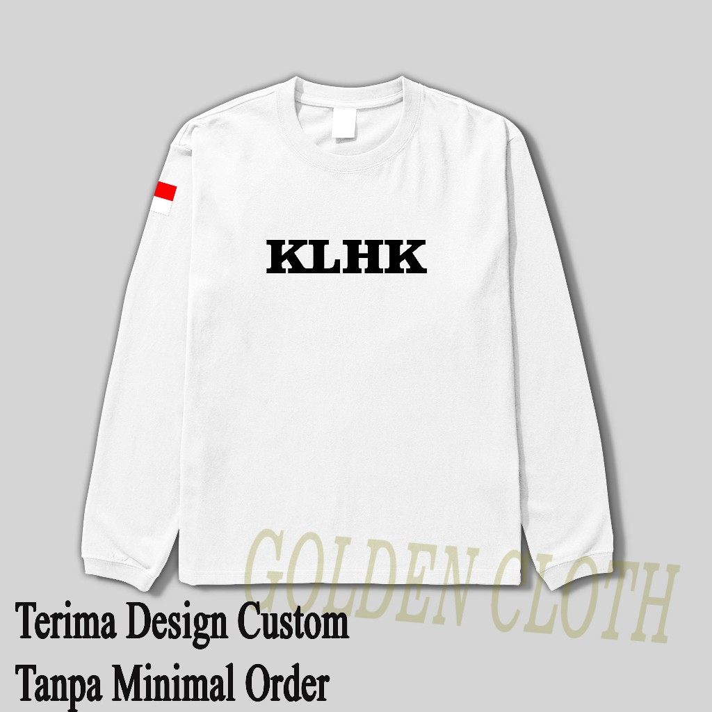 Baju KLHK/ Kaos KLHK Kementrian Lingkungan Hidup Baju Kehutanan