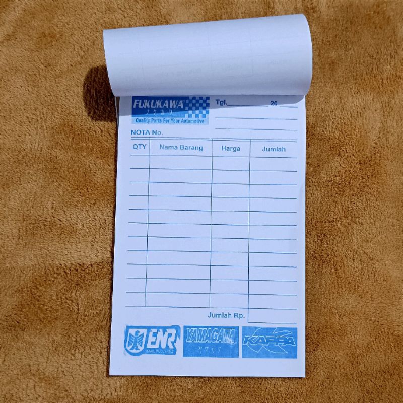 

KOM 11F KERTAS NOTA FUKUKAWA Buku Nota