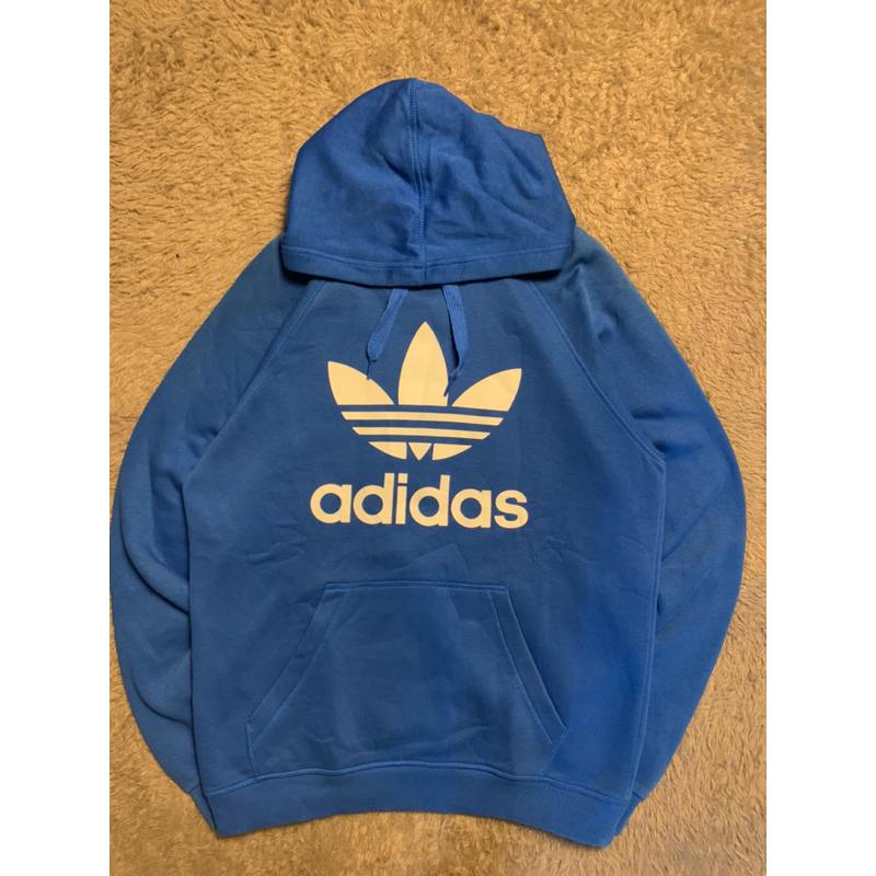 ADIDAS HOODIE TREFOIL BLUE