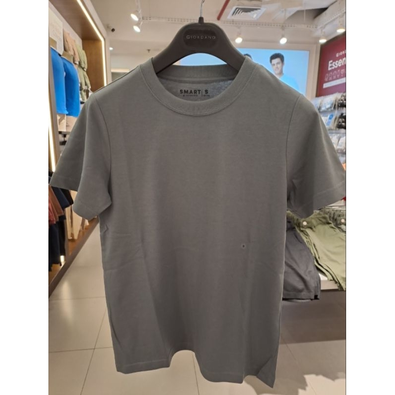 GIORDANO BASIC TEE WOMEN STORMY WEATHER (ORIGINAL PRODUK)