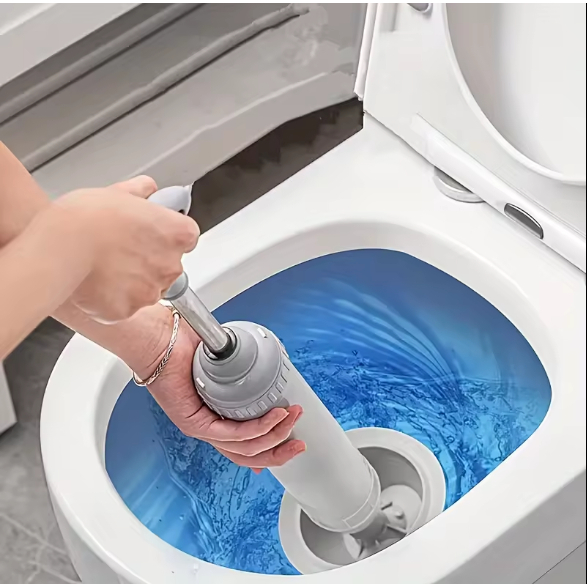 Penyedot WC Toilet Plunger Pompa WC Duduk Alat Kawat Pembersih Saluran Pipa Tersumbat Mampet