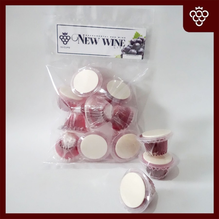 

Paket Anggur Perjamuan Kudus Lite + Hosti Polos - isi 10 (PNWL10H)