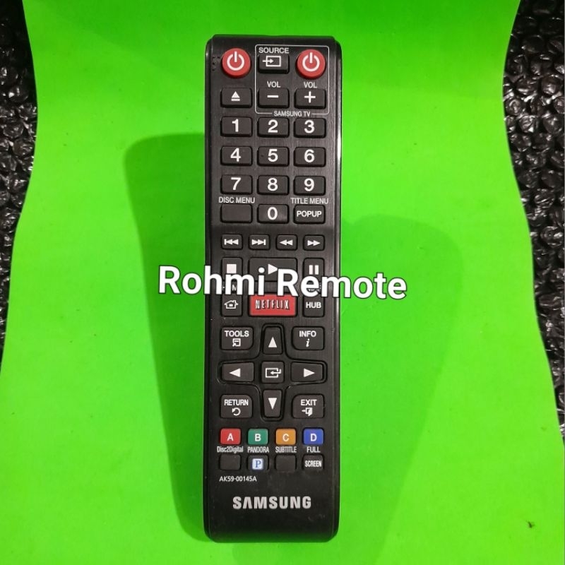 REMOTE REMOT DVD BLURAY SAMSUNG AK59-00145A ORIGINAL ASLI