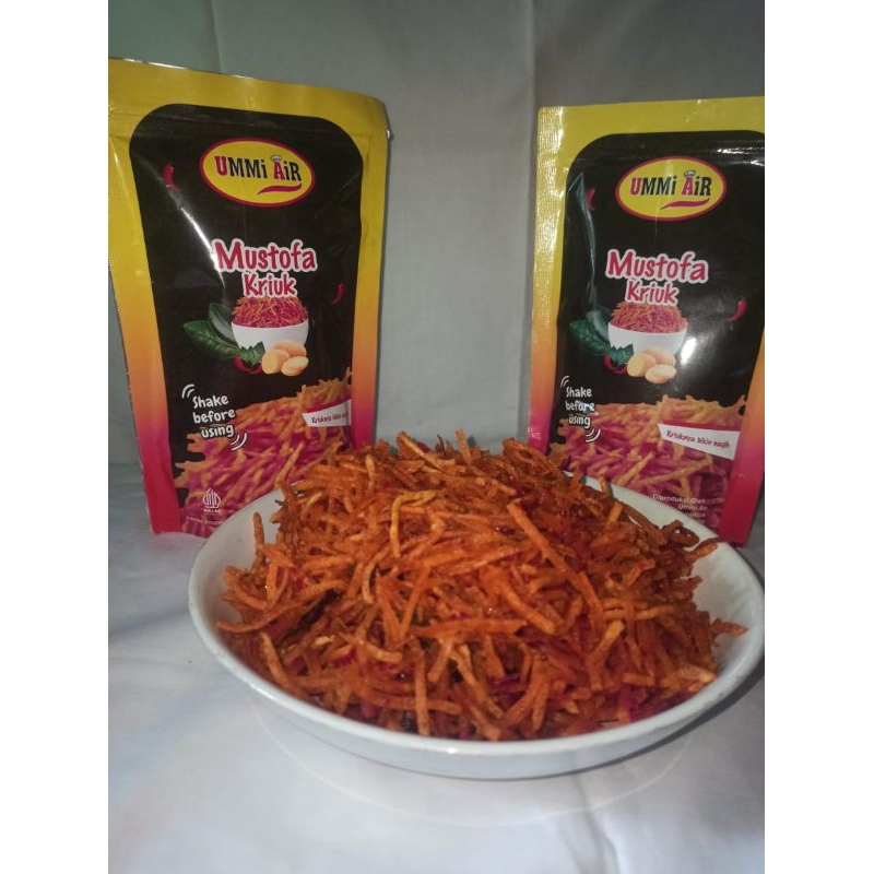 

Keripik kentang "Mustofa kriuk" 70 gram