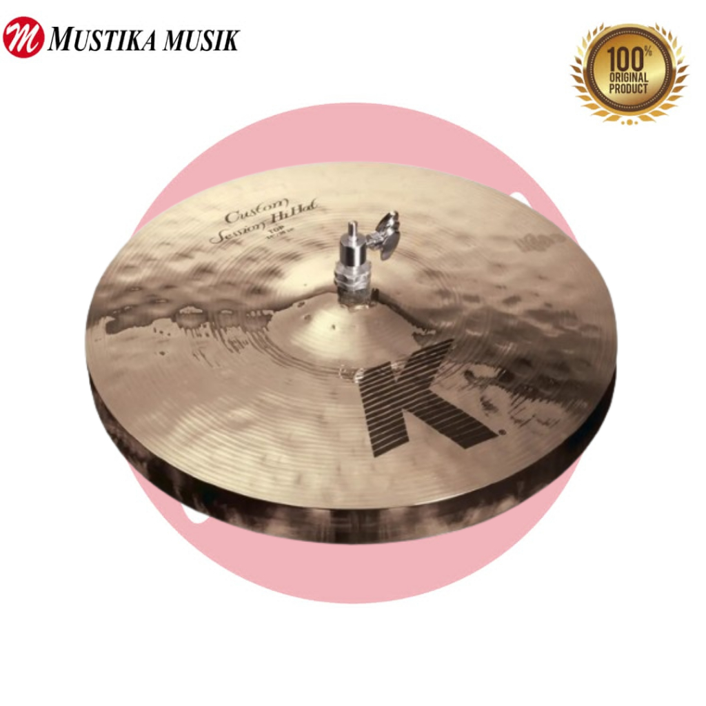 Cymbal Hi-Hat Zildjian K Custom 14" K0993 Session