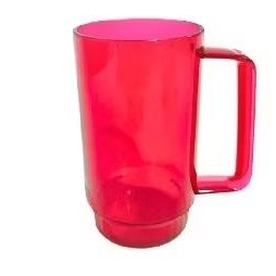 Tupperware Deluxe Mug 525ml 2pcs bahan Crystal