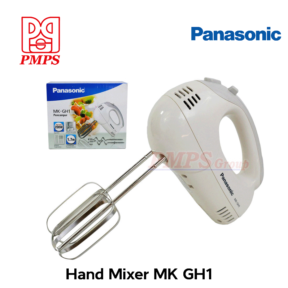 Panasonic  Hand Mixer MK GH1 200 Watt Pengaduk Adonan Kue