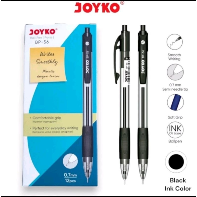 

bolpen joyko / bolpen joyko BP-56 / bolpen murah / bolpen joyko per pak