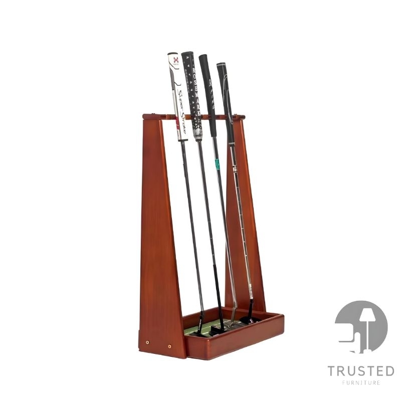Promo Tempat Penyimpanan Stick Golf Kayu Mahuni Antik Termurah