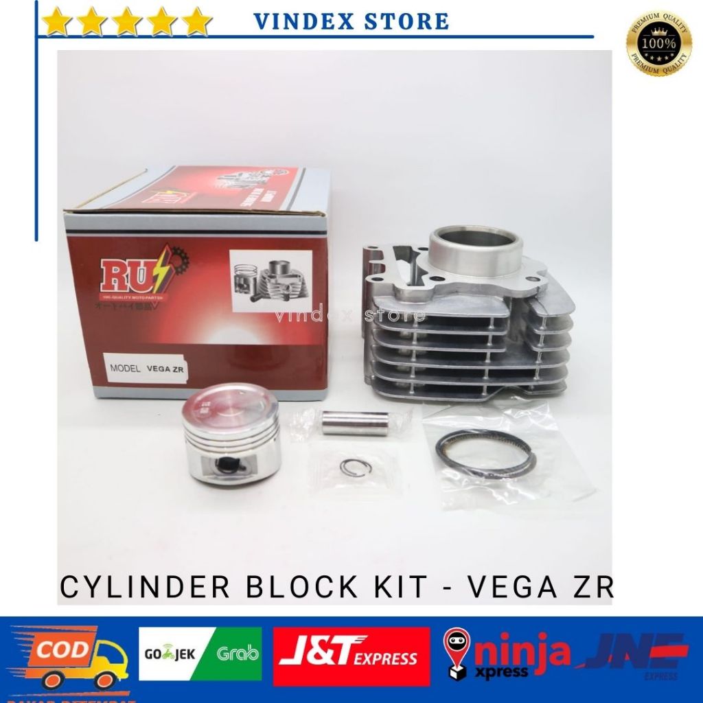 BLOK SEHER BORING BLOCK CYLINDER SET RING PISTON VEGA ZR JUPITER Z NEW 2010 JUPITER Z ROBOT FORCE 1