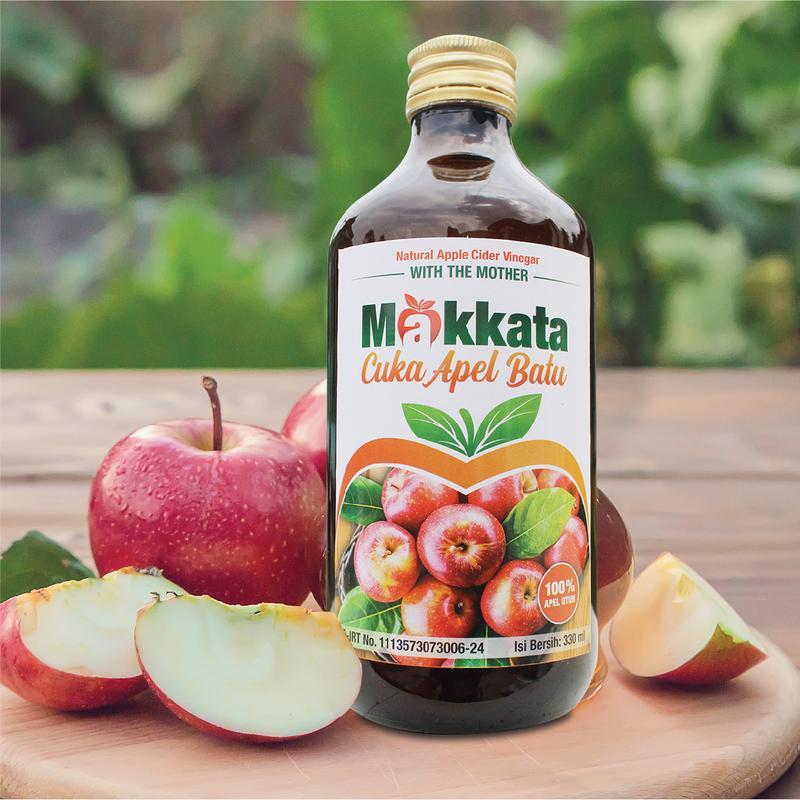 

MAKKATA Cuka Apel Original With The Mother - Apple Cider Vinegar