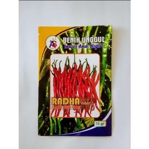 [BISA COD] Cabe RADHA 10 Gram - Benih Cabe Merah Keriting RADHA - CMK RADHA - Bibit Cabe RADHA Rada
