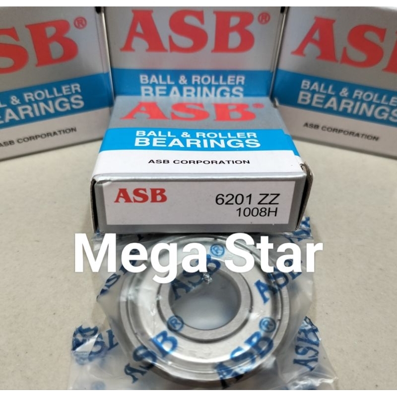 BEARING 6201 ZZ / 6201ZZ ASB asli