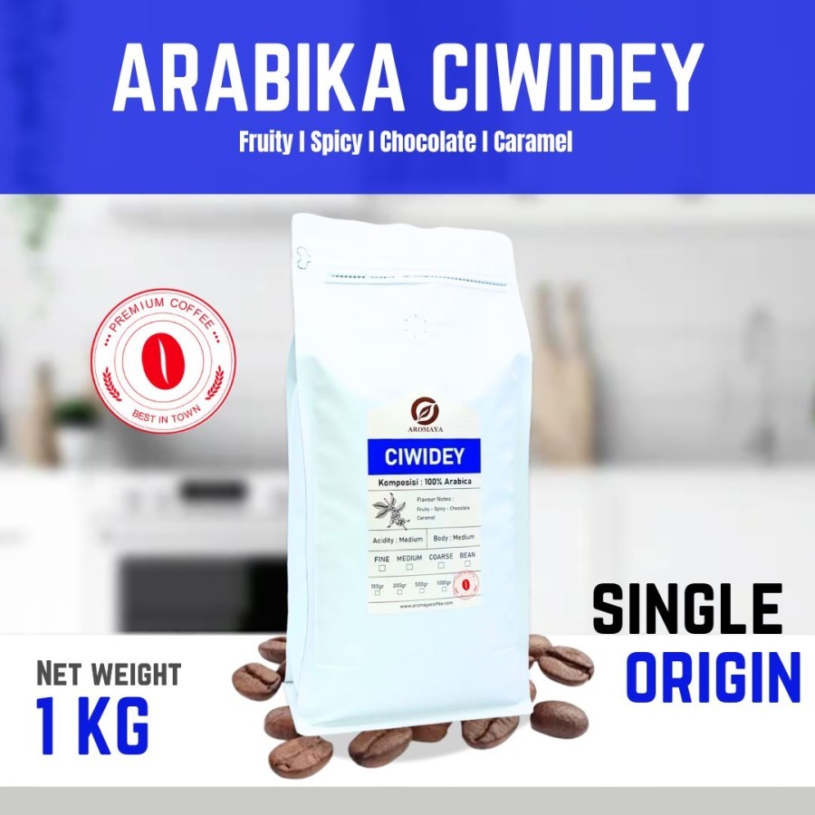 

AROMAYA Kopi Arabika Ciwidey Arabika Coffee 1 KG