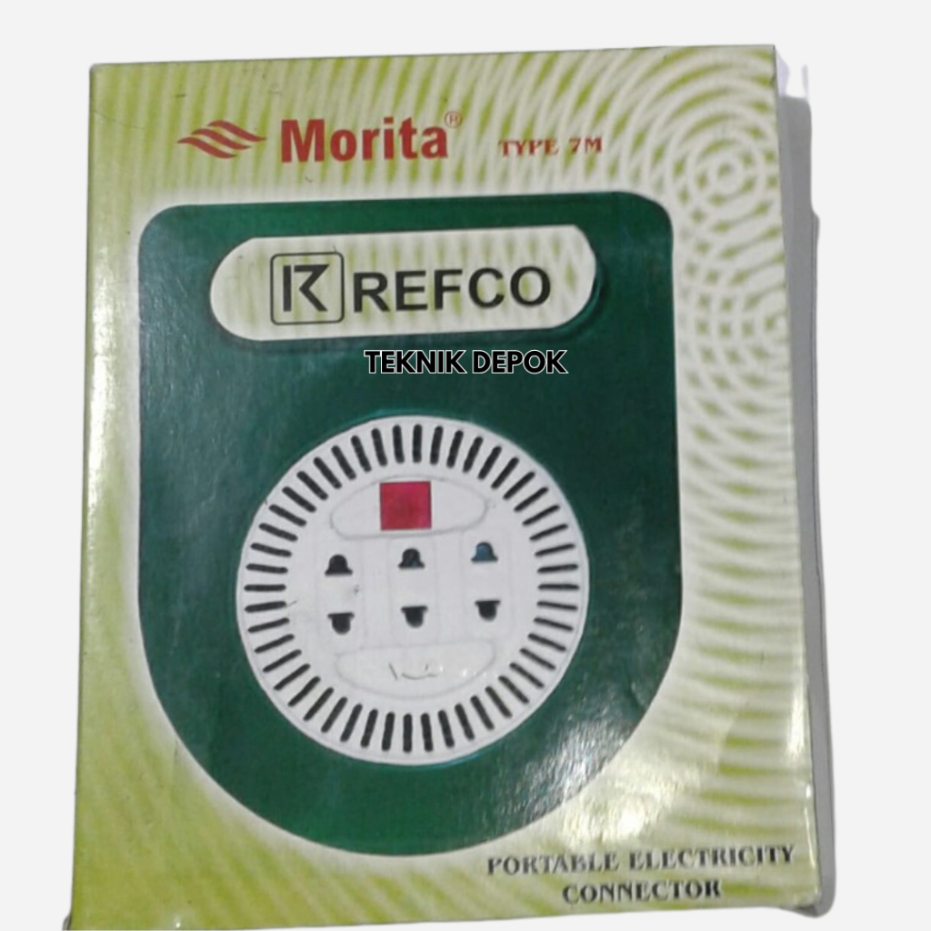Stop Kontak Kabel Roll 3 Lubang x 7 Meter Terminal Colokan Listrik Contact Socket Soket Cable