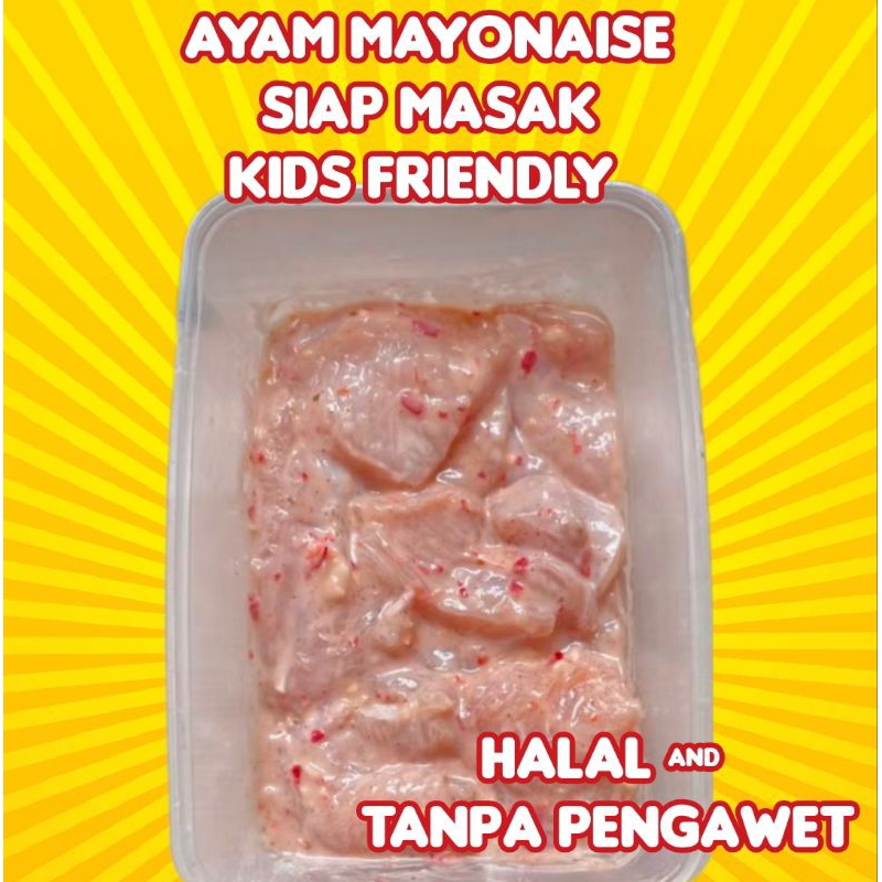 

ayam mayo siap masak frozen food ayam mayonaise catering ayam mayo lauk siap masak