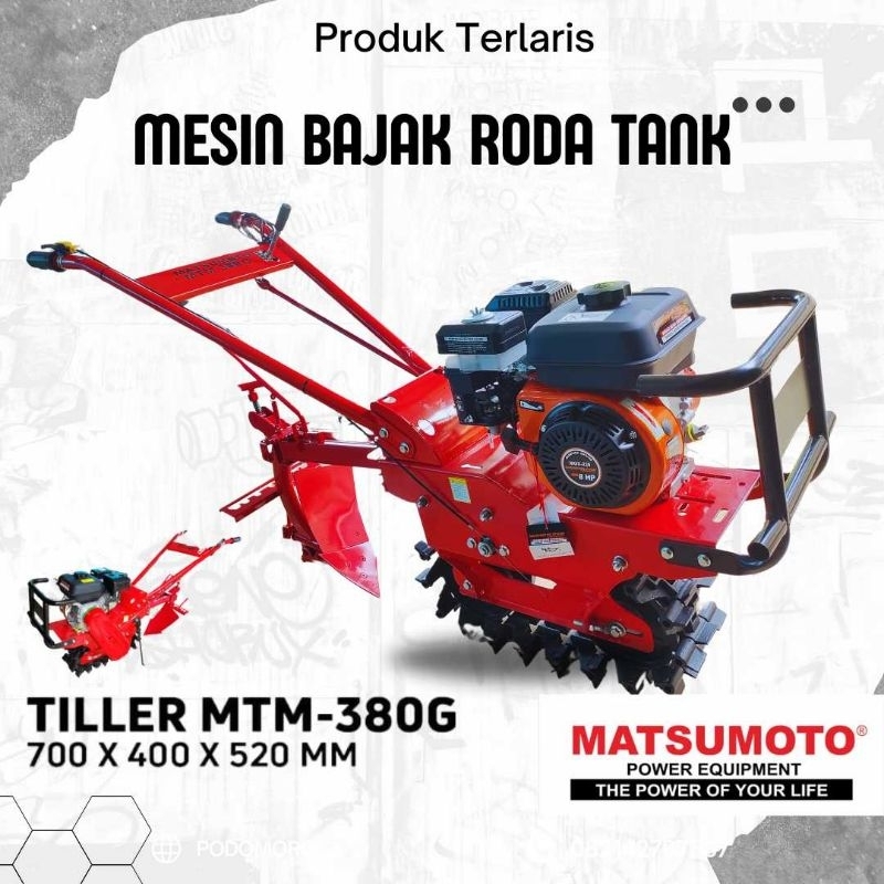 CLAWLER TILLER BENSIN / MINI TILLER SOLAR / MESIN BAJAK MINI,MESIN DANGIR