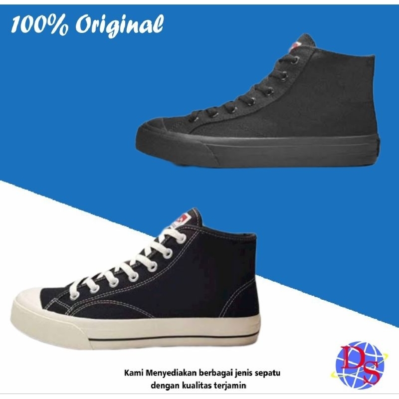 VENTELA / BASIC HIGH / ALL BLACK / (ORIGINAL)/SEPATU VENTELA 3/4/SEPATU VENTELA TINGGI/SEPATU VENTEL