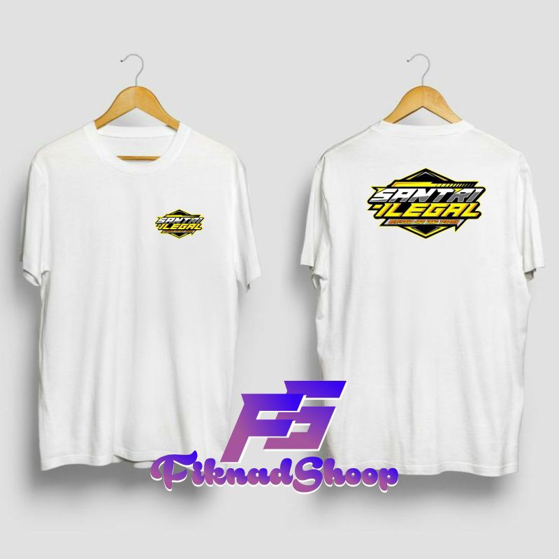 kaos pria&wanita tshirt Santri ILegal