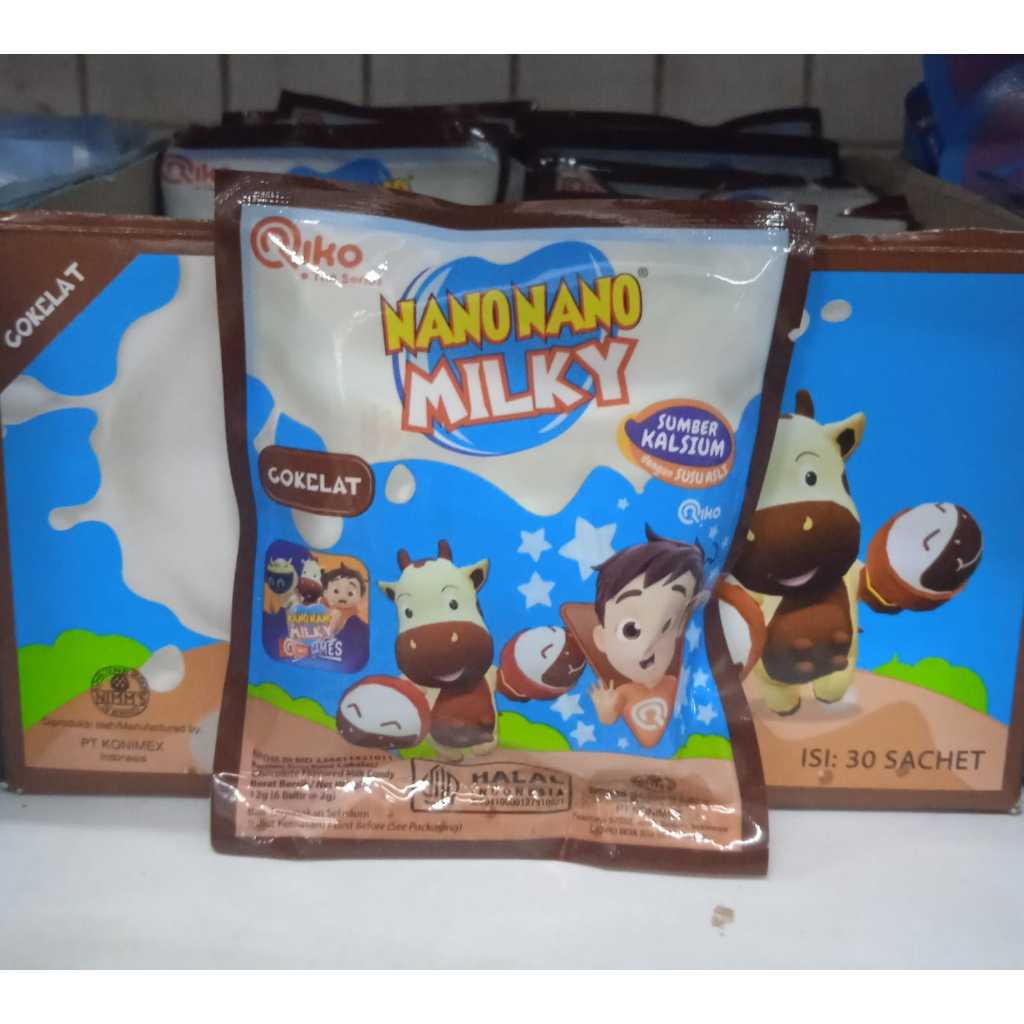 

PERMEN NANO NANO SACHET MILKY COKLAT