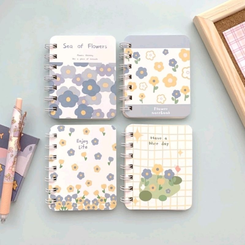 

Notebook Ring Motif | Buku Catatan Kartun