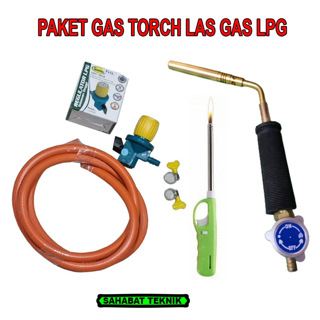 Paket Set Lengkap Blow Torch Las Mini / Paket Hemat Heating Torch Las Mini