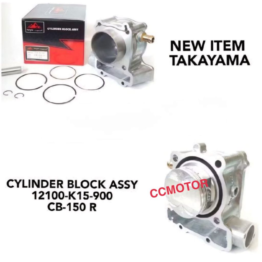 CYLINDER BLOCK BLOK CB150R CB 150 R OLD TAKAYAMA