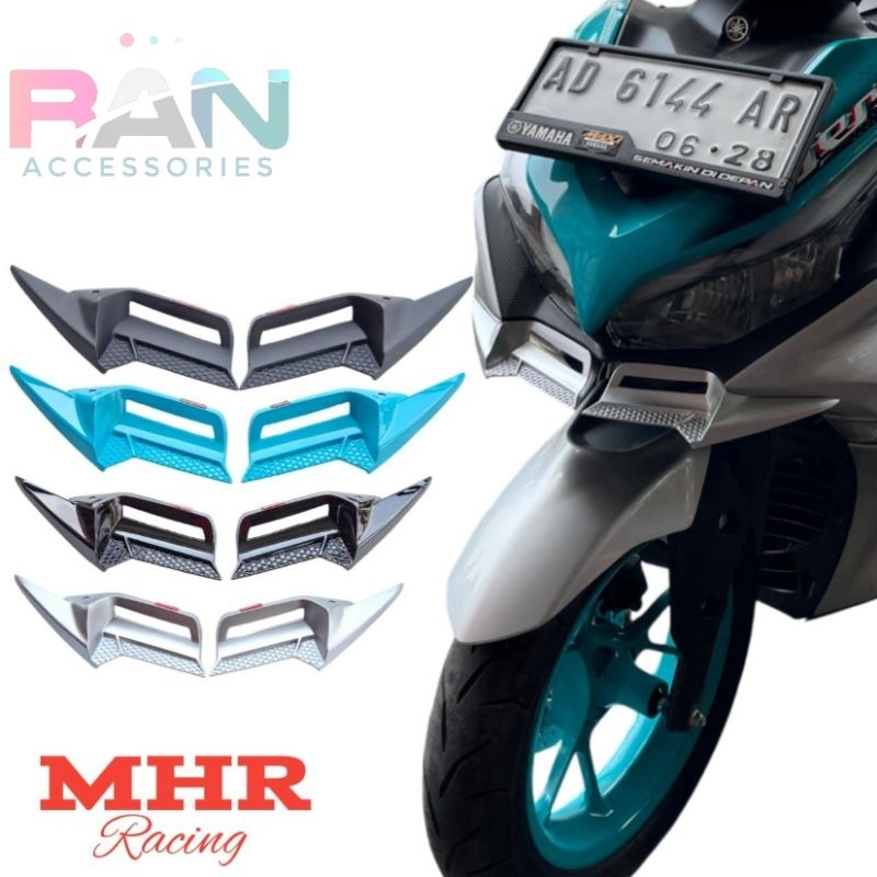 Winglet Aerox Connected 2020 2021 2022 2023 Bahan Premium Abs