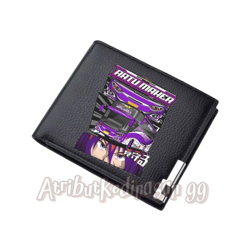 Dompet Kulit Anak BUS RATU MAHER BIS RATU MAHER DOMPET LIPAT BISA COD Fashion