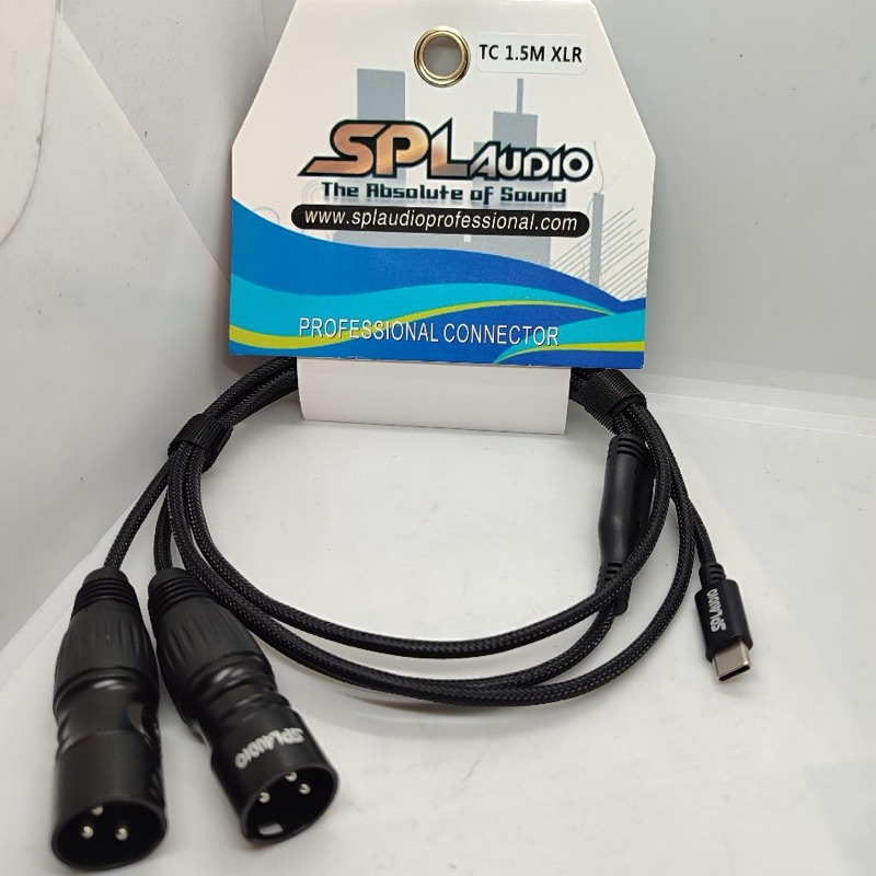 Jack HP SPL Audio Tipe C TO Akai/XLR
