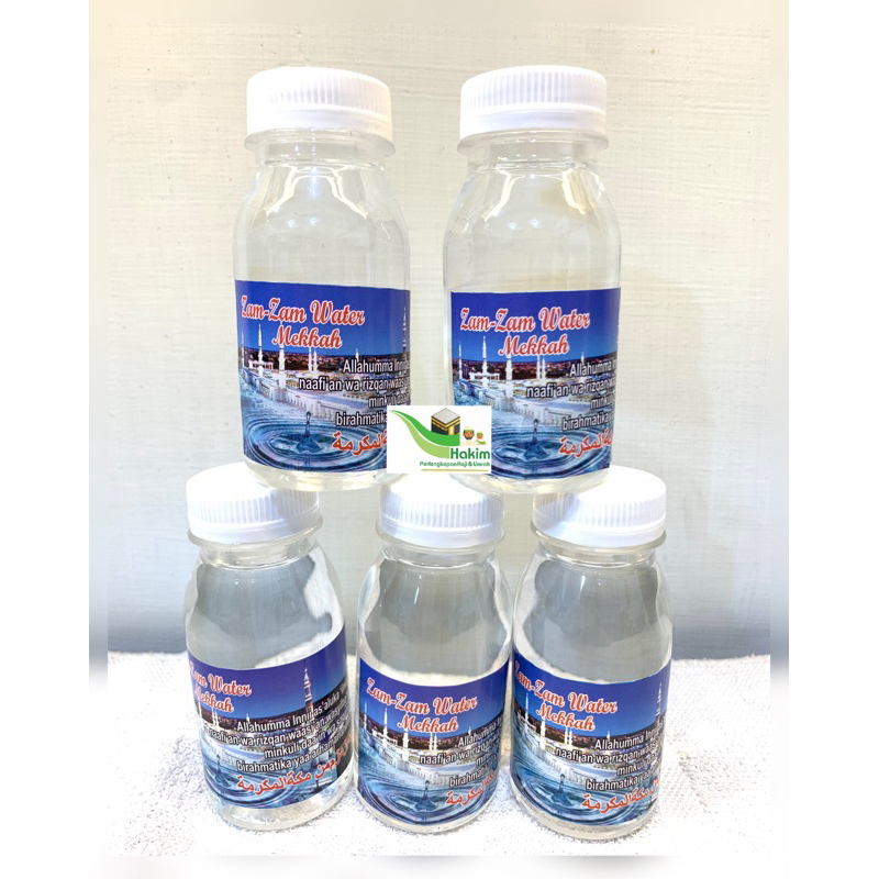 

[DIJAMIN ORIGINAL] Air Zamzam Kemasan 80ml Bergaransi ~ Air Zam zam Asli Kemasan Kecil 80ml Oleh-oleh Haji Dan Umroh