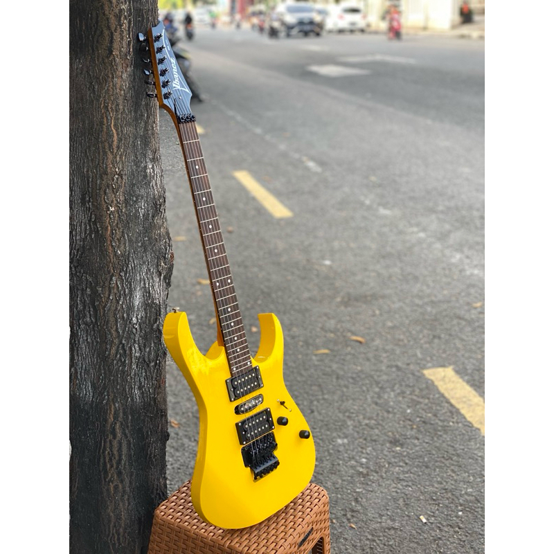GITAR ELEKTRIK IBANES RG YELOW UPDOWN
