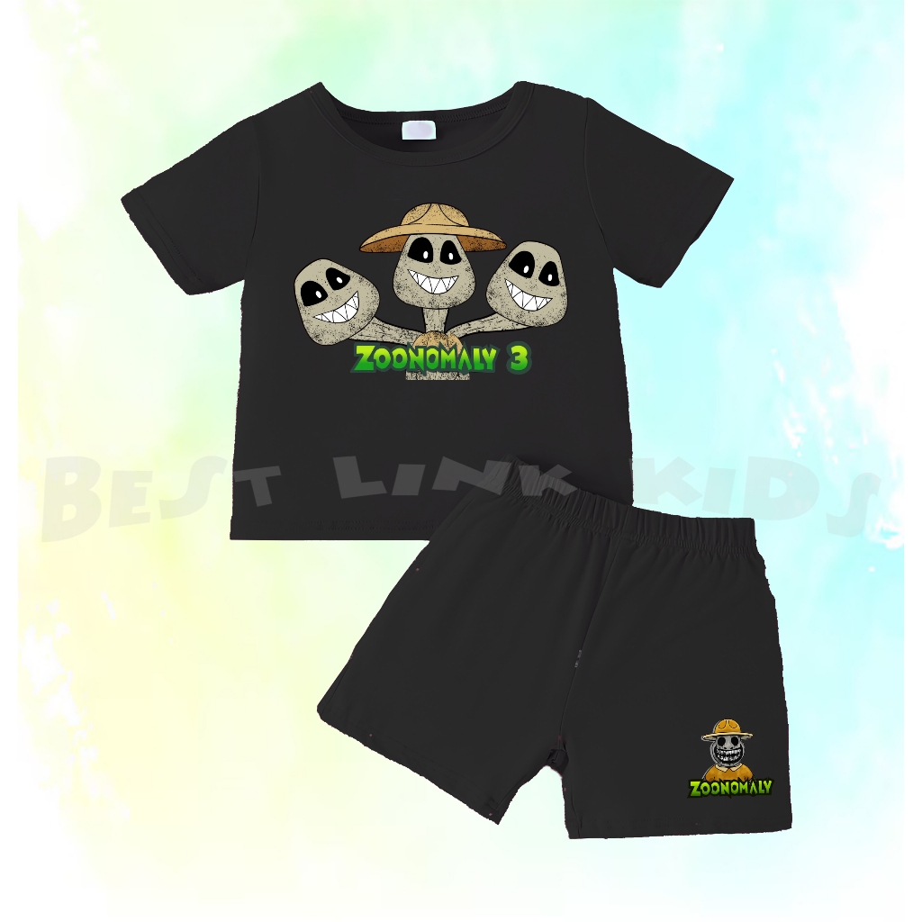 Baju Setelan Anak Laki Laki Anak Perempuan Zoonomaly 3 Animation Meme Free Nama