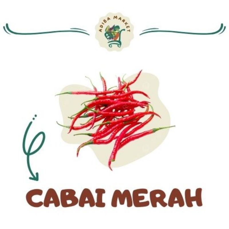 

Cabai Merah (100gr / 250gr / 500gr / 1kg)