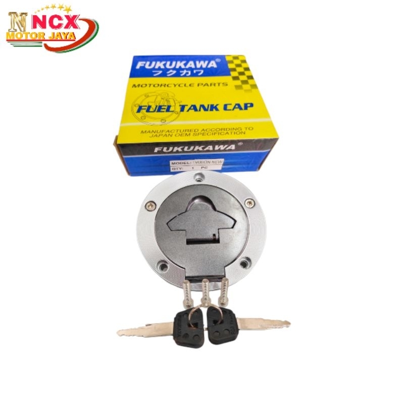 Tutup Tangki Yamaha Vixion New Tutup Tangki Fukukawa Vixion New Produk Original Fukukawa Genuine Par
