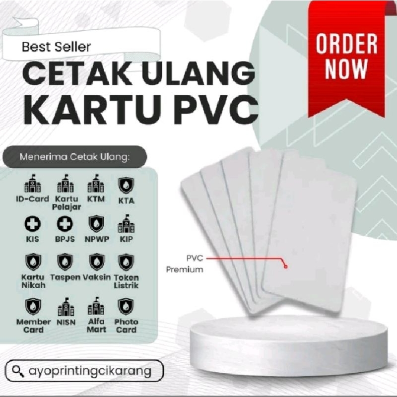 

[PRINT UV] CETAK KARTU ID-CARD / MEMBER CARD / KARTU PELAJAR / KTM / KTA KANTOR PERUSAHAAN CUSTOM BISA SATUAN ECERAN MURAH