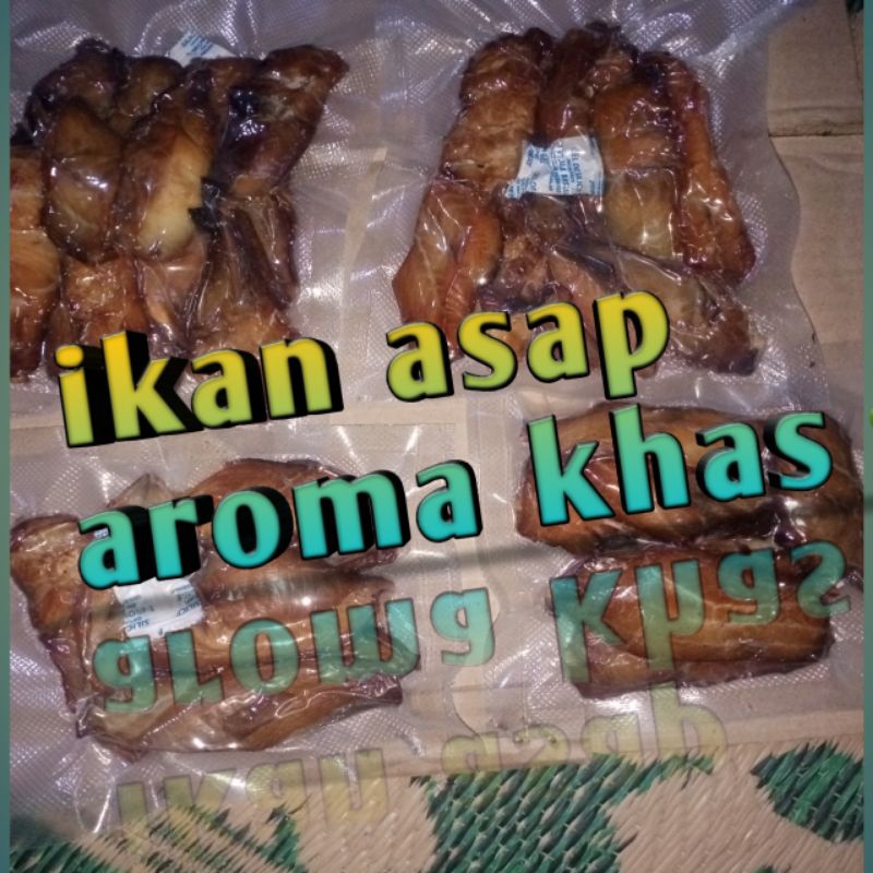 

ikan asap isi 10 pcs /ikan tuna/ ikan mangut / ikan gurame